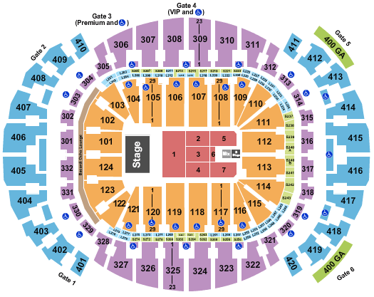 Kaseya Center Andrea Bocelli Seating Chart
